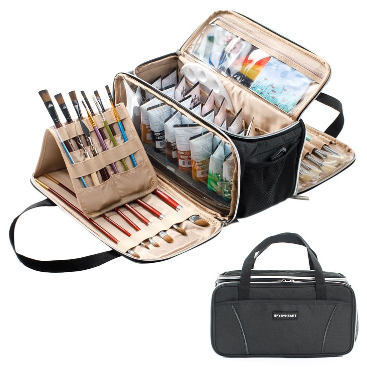 Paint Organizer and Storage Bag