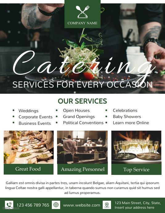 Catering for Event & Weeding