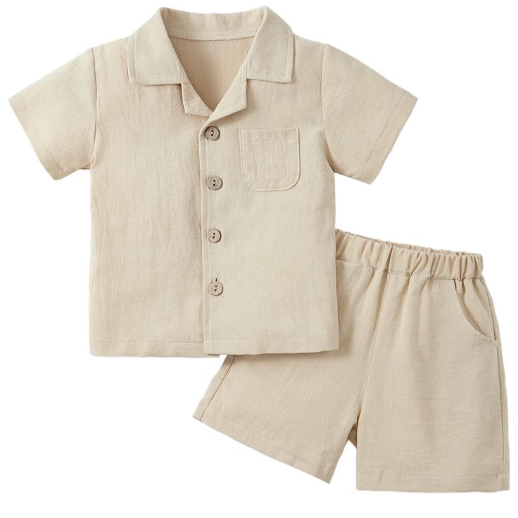 Summer Linen - Baby Boy Clothes Set